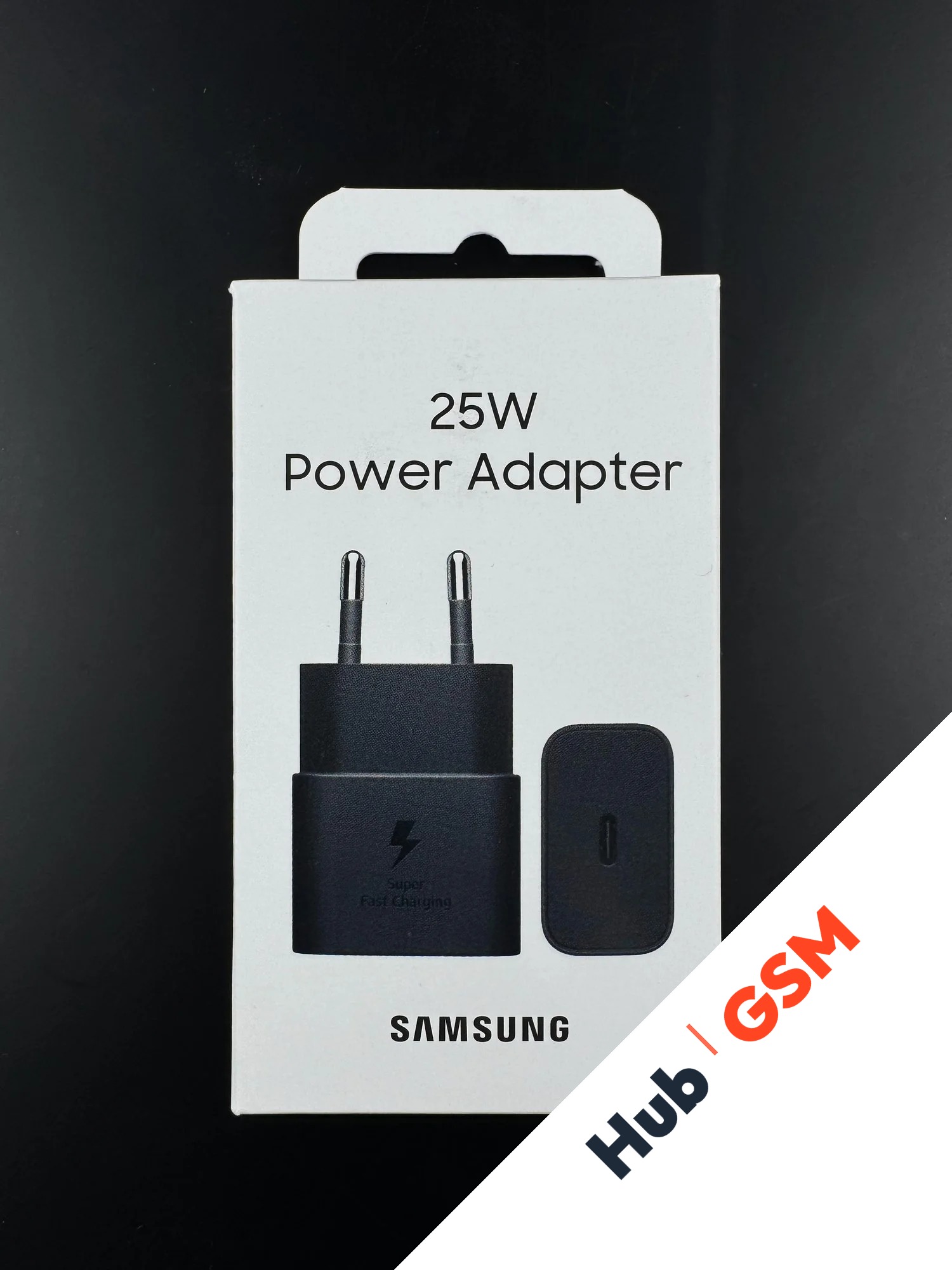 Сетевой адаптер Samsung 25W USB-C (Черный) Service Pack 100% Оригинал