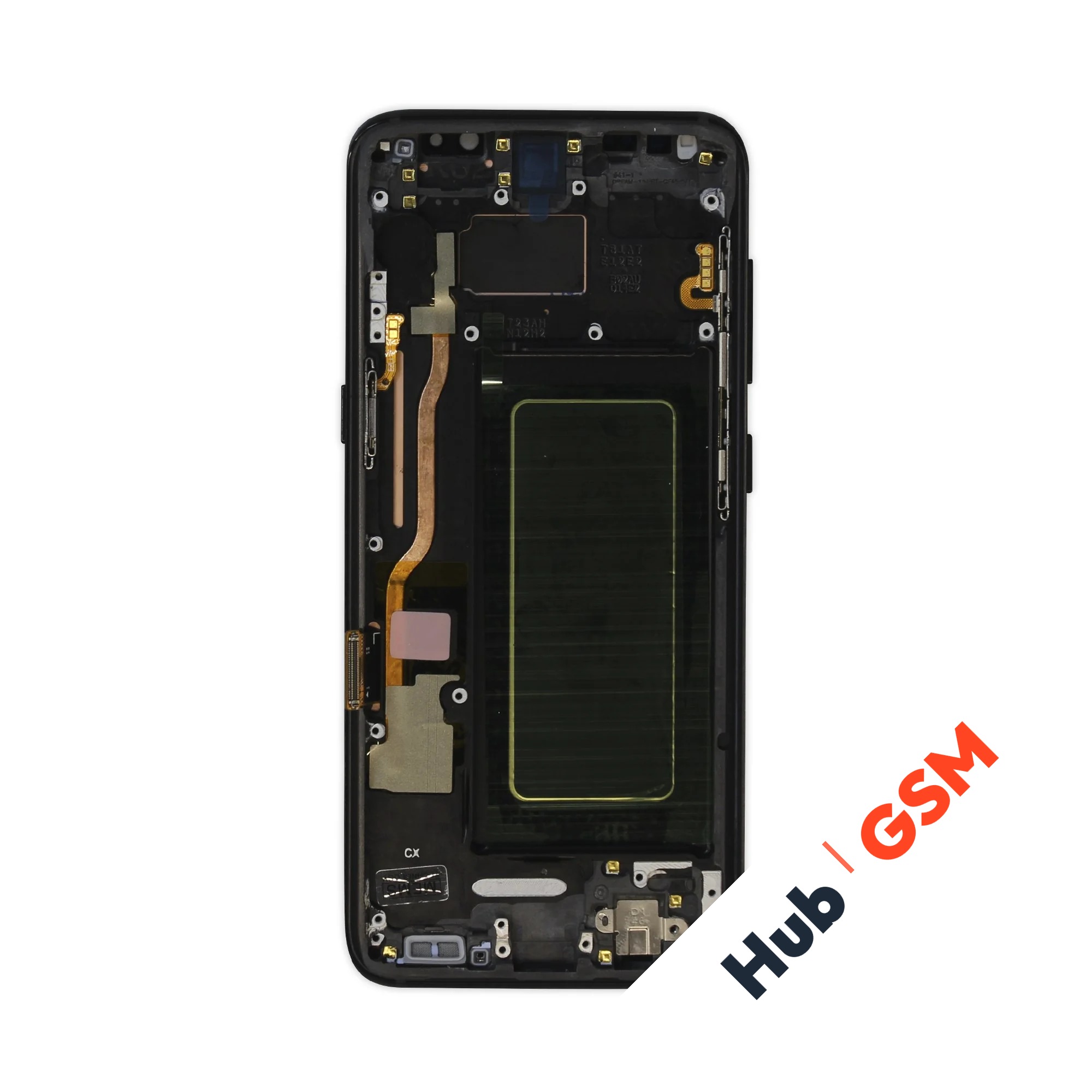 Дисплей Samsung Galaxy S8 (G950F) (Original REF) (В рамке) (Черный) Hub GSM