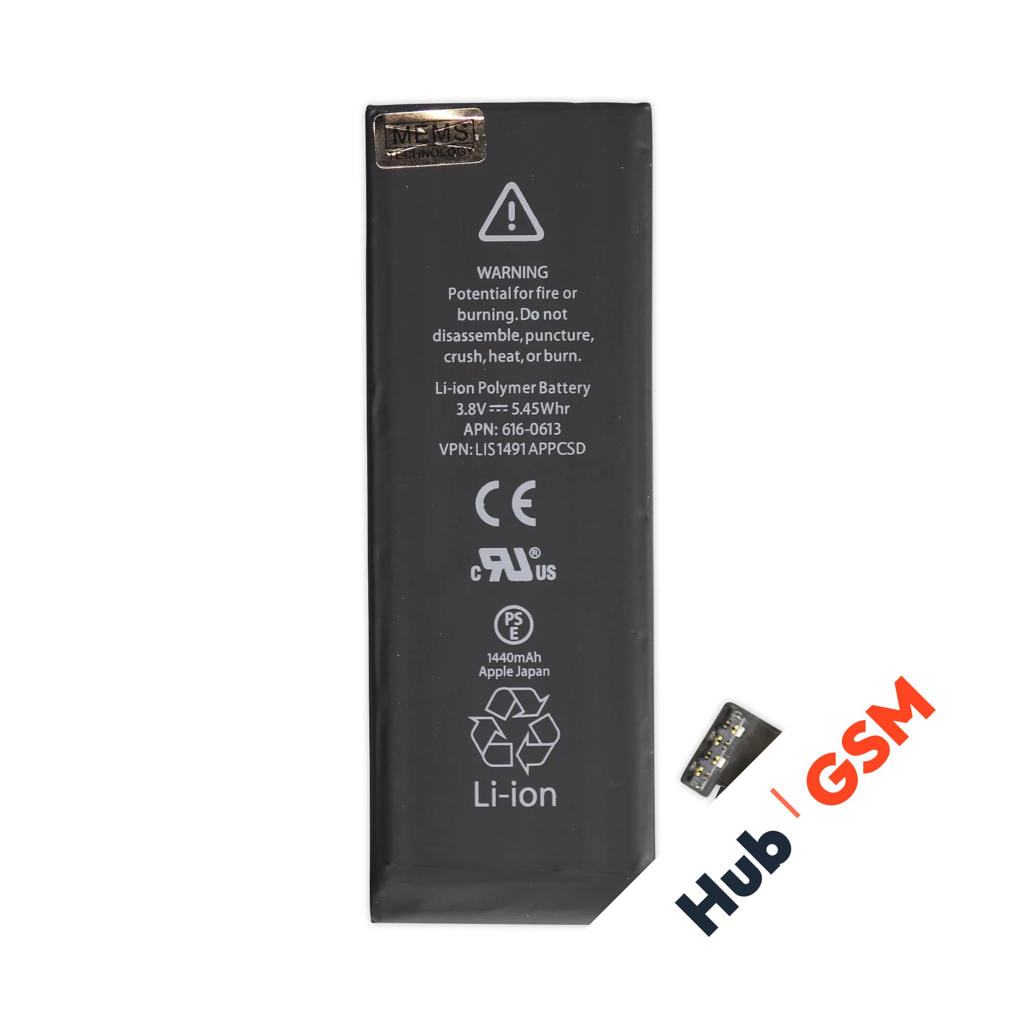Аккумулятор iPhone 5 Оригинал