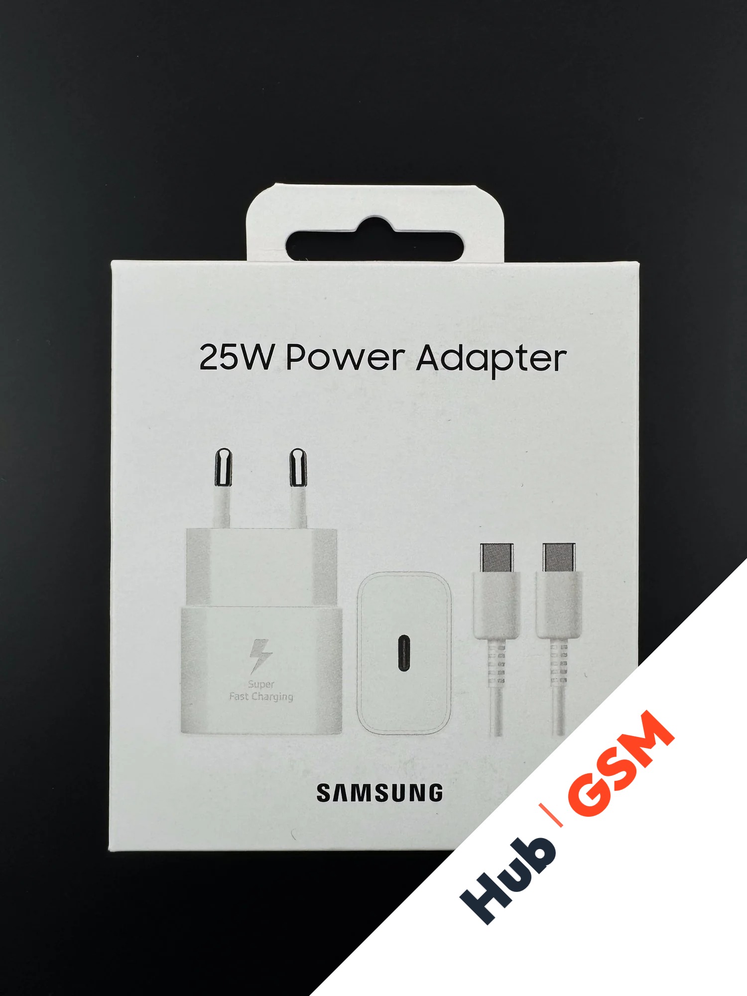 Зарядное устройство + кабель Samsung Travel 25W White Service Pack 100% OR