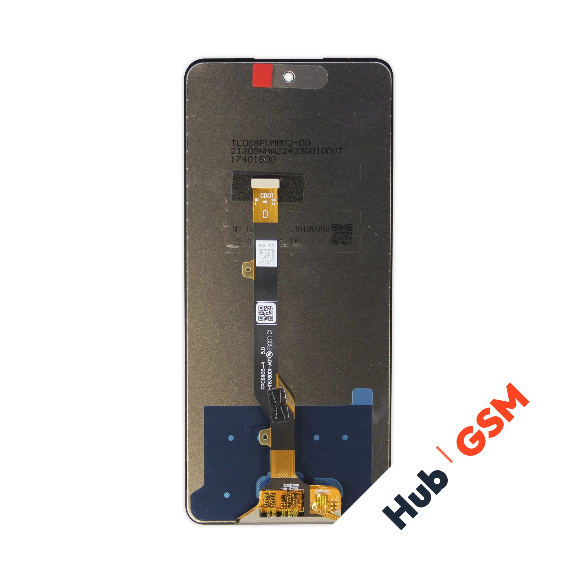 Дисплей Infinix Hot 11S (X6812B) (Оригинал) (Черный) Hub GSM