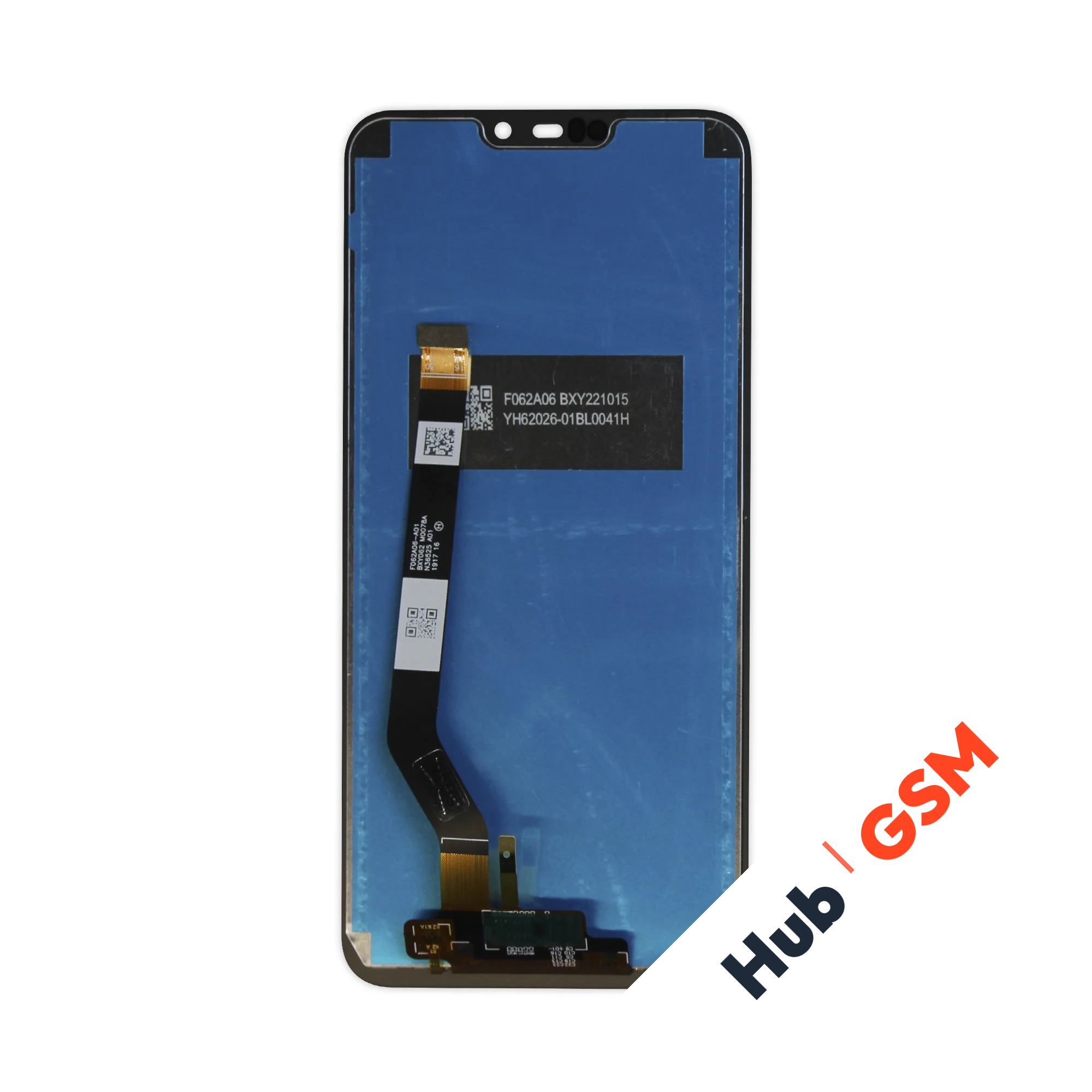 Дисплей Huawei Honor 8C (BKK-AL10) (Оригинал) (Черный) Hub GSM