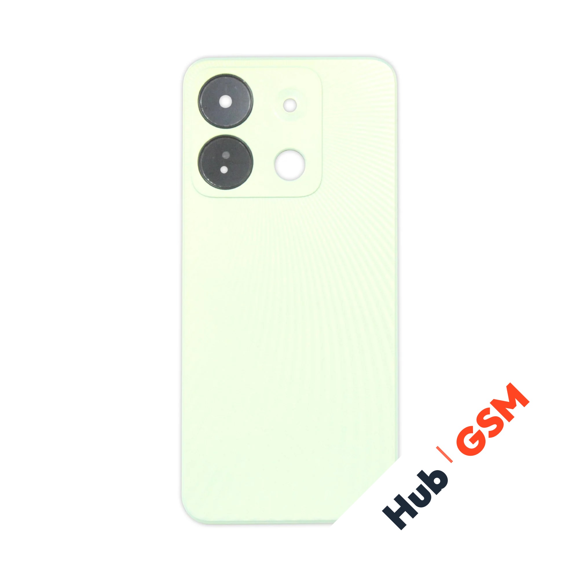 Задняя крышка Infinix Smart 7 HD (X6516) (Зеленый) (Со стеклом камеры) Premium
