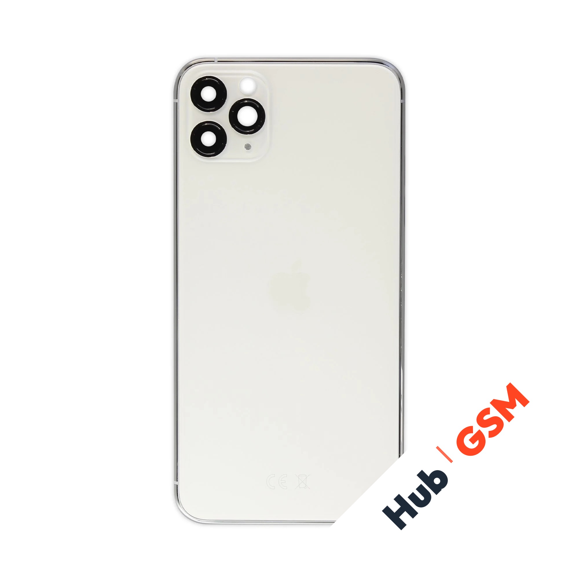 Корпус с кнопками iPhone 11 Pro Max Оригинал (Silver)