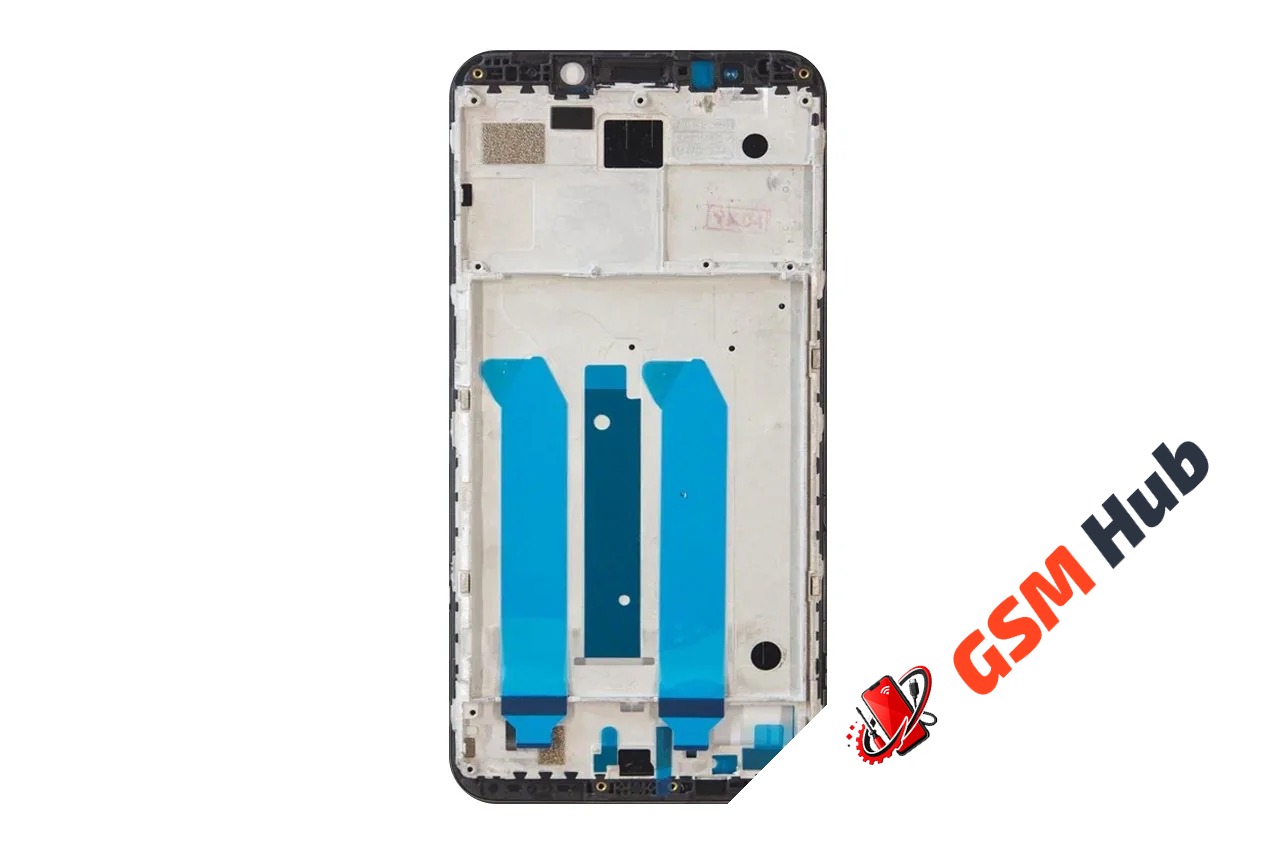 Рамка дисплея Xiaomi Redmi 5 Plus (Средняя часть) (Черный)