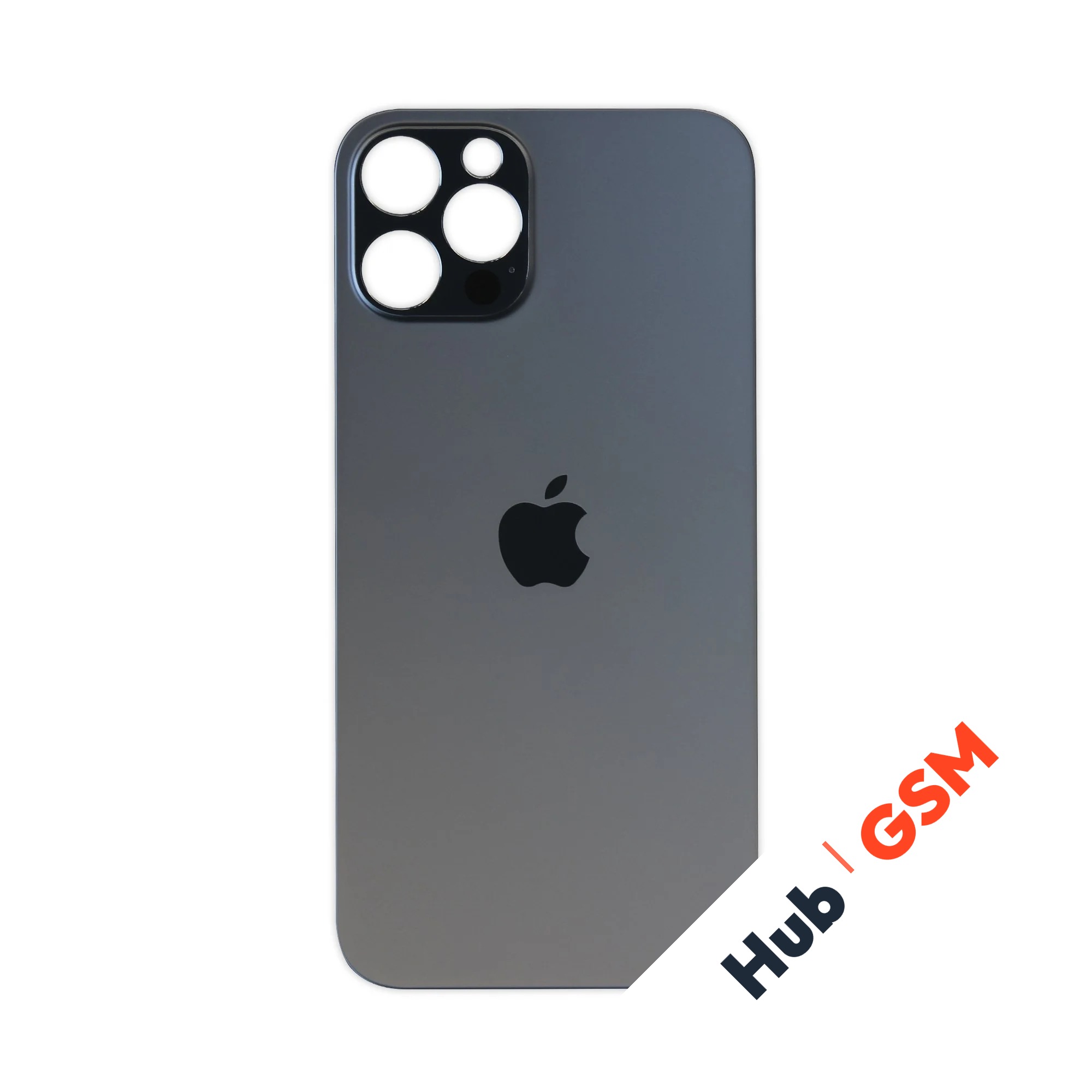 Задняя крышка (стекло) Широкий вырез iPhone 12 Pro (Pacific Blue)