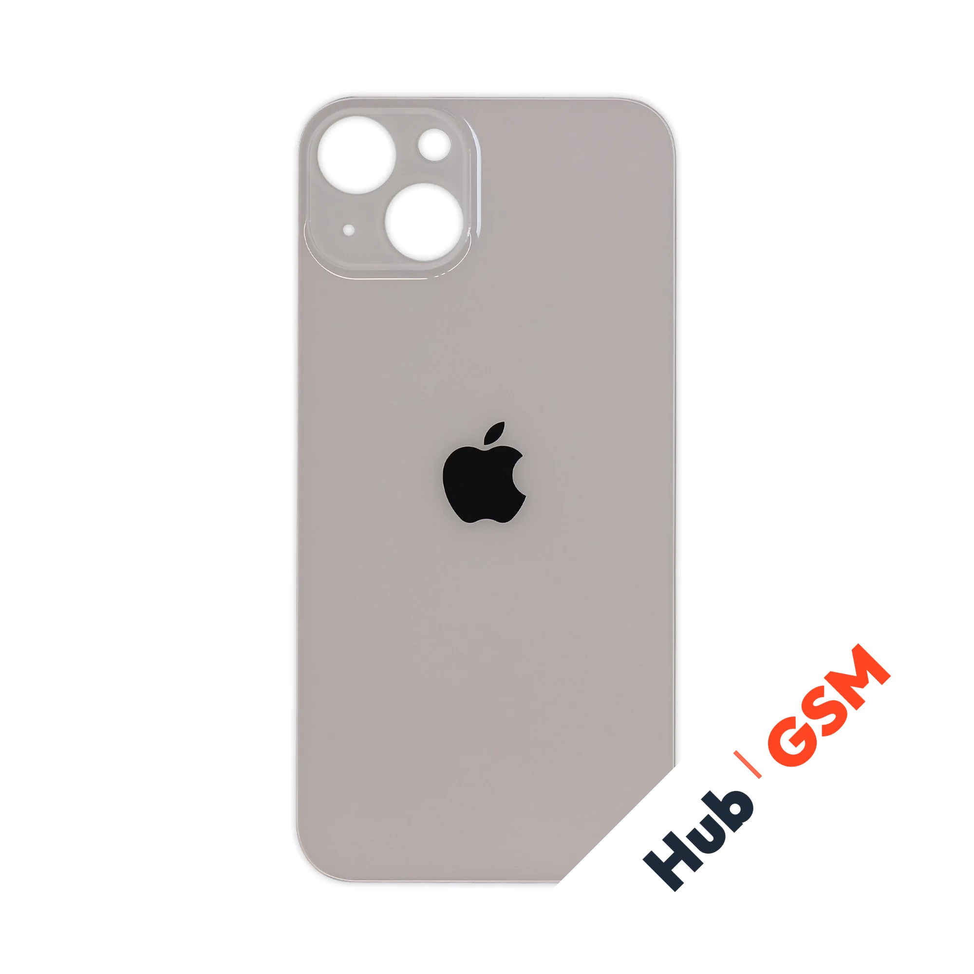 Задняя крышка (стекло) Широкий вырез iPhone 13 (Pink)