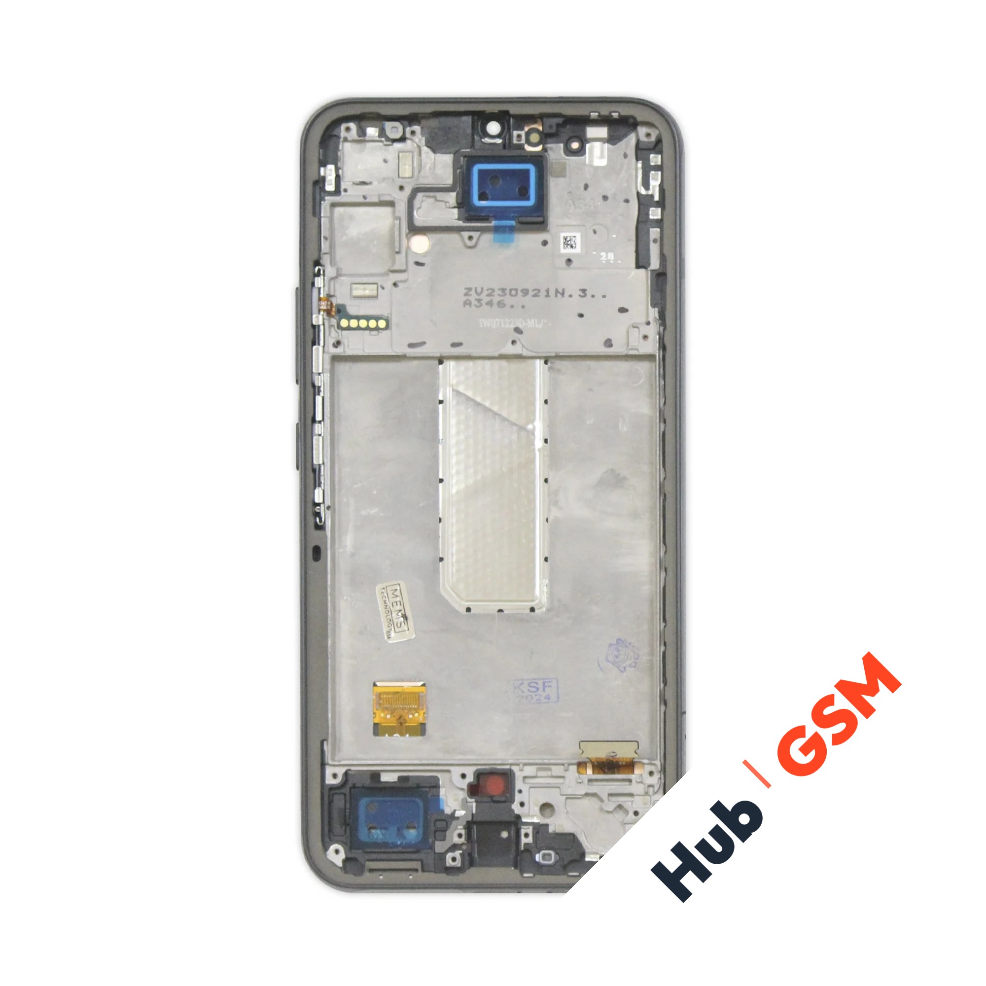 Дисплей Samsung Galaxy A34 (A346F) (Original REF) (В рамке) (Черный) Hub GSM