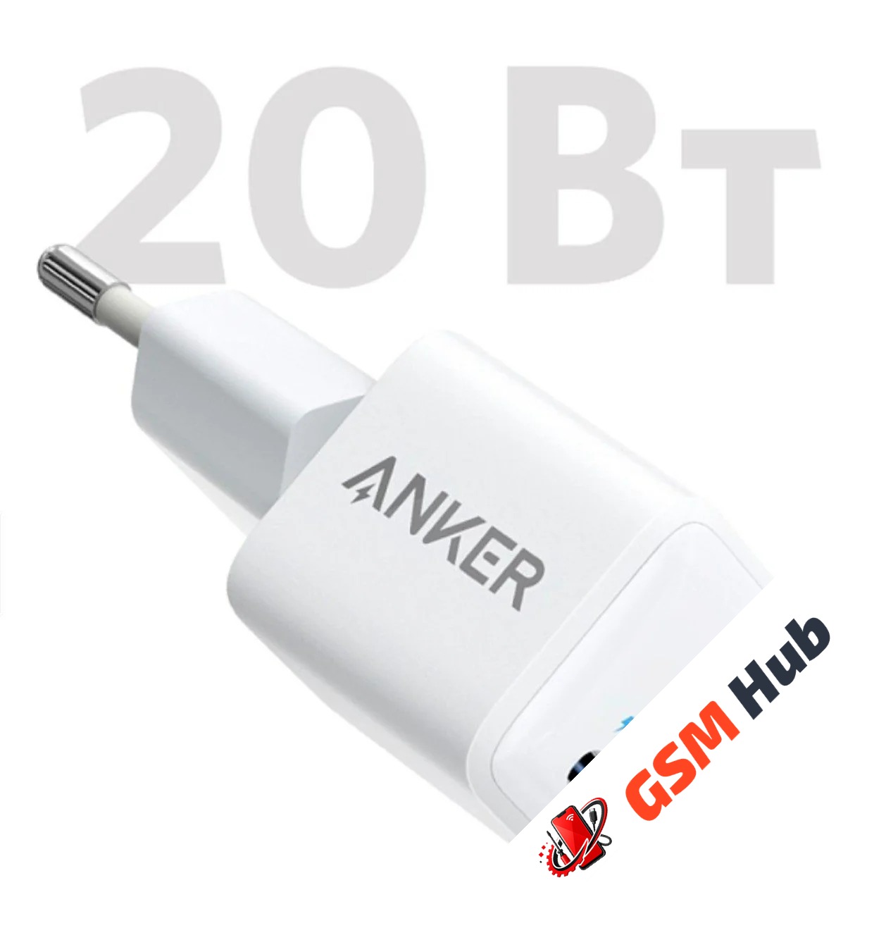 Адаптер Anker 511 (Nano 20W) A2633