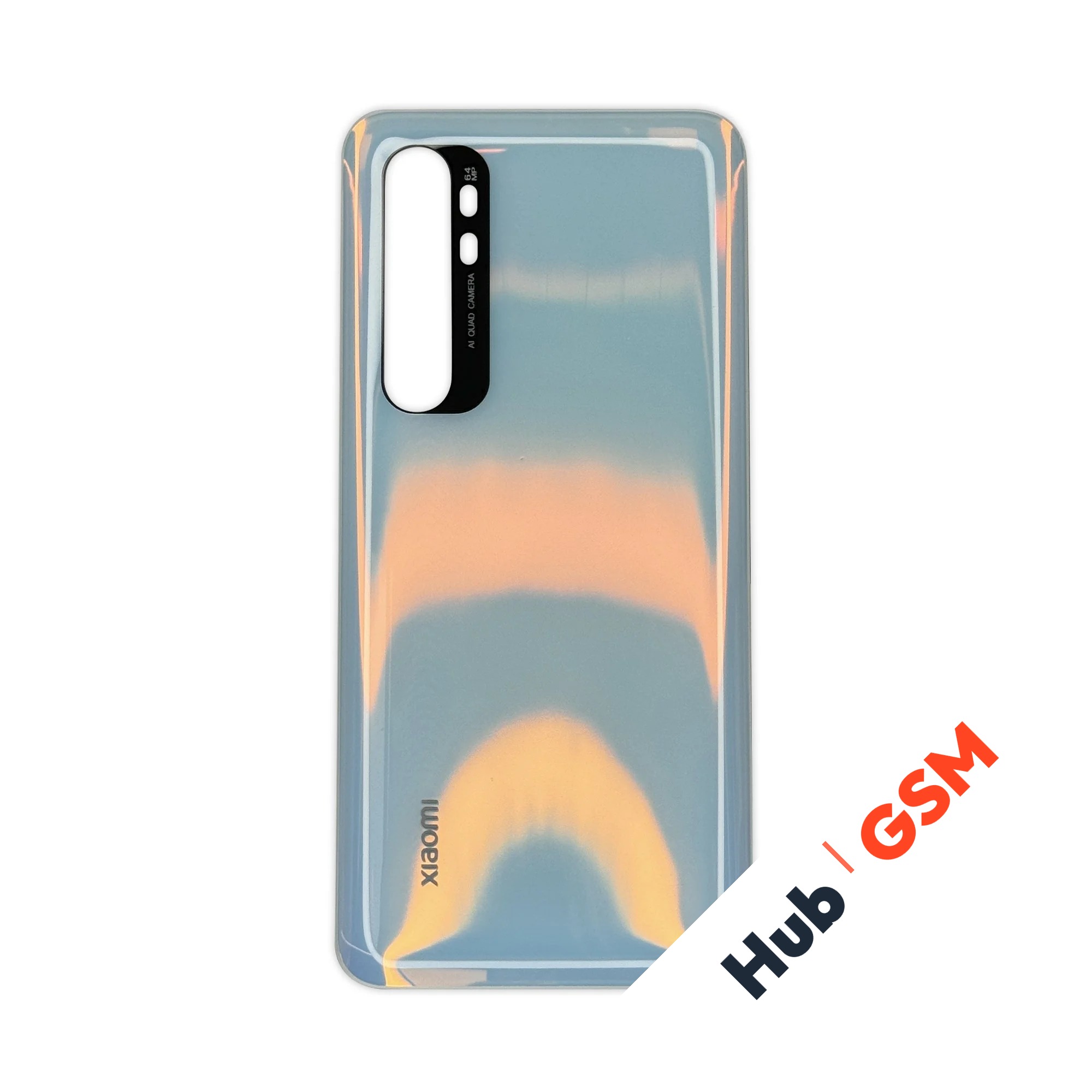 Задняя крышка Xiaomi Mi Note 10 Lite (M2002F4LG) (Белый) Premium