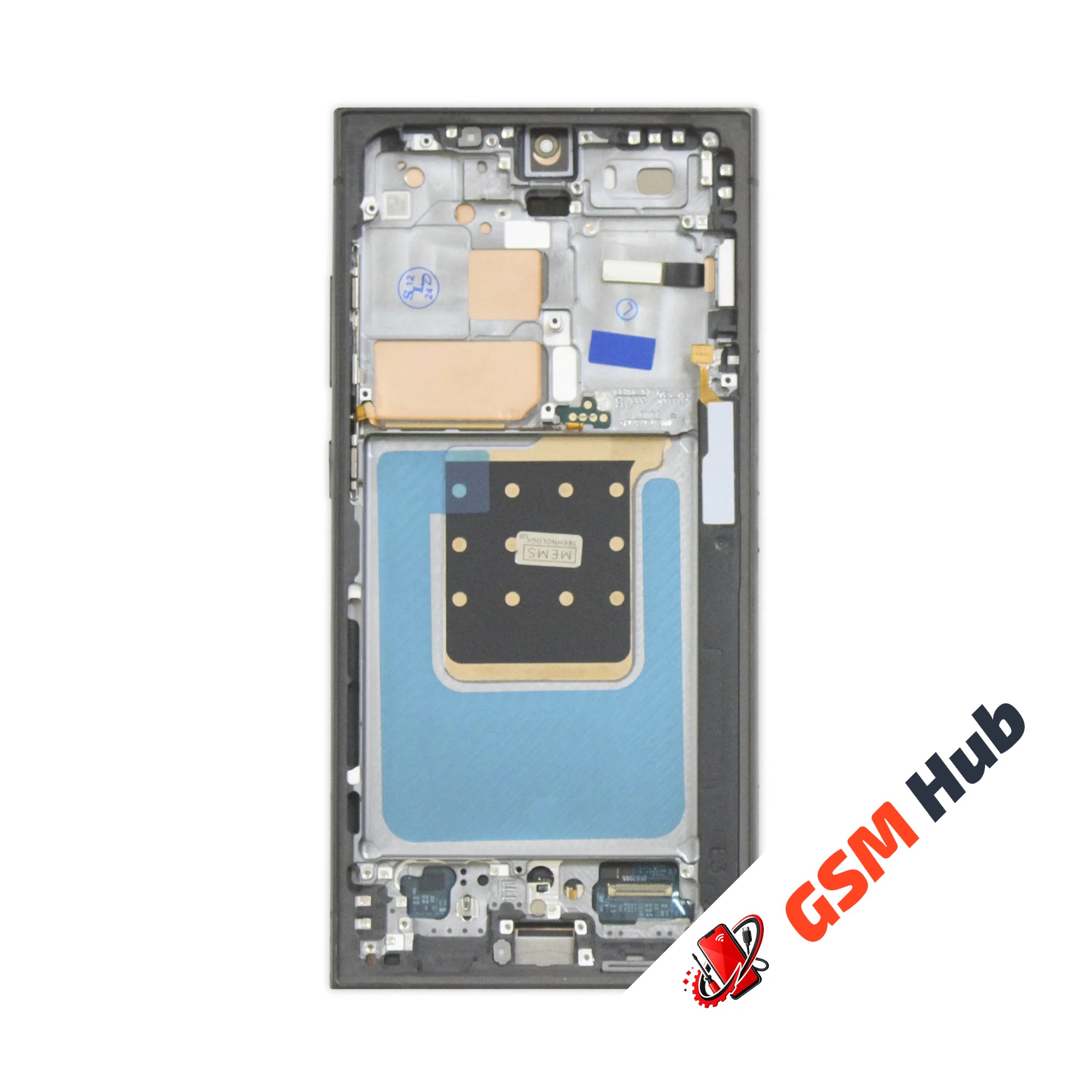 Дисплей Samsung Galaxy S24 Ultra (S928) (Soft OLED) (В рамке) (120 Гц, Full Size) (Черный)