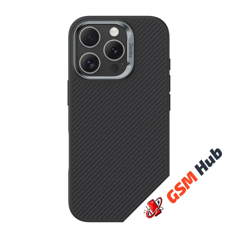 Чехол Benks ArmorPro MagSafe Kevlar 600D iPhone 16 Pro (Black)
