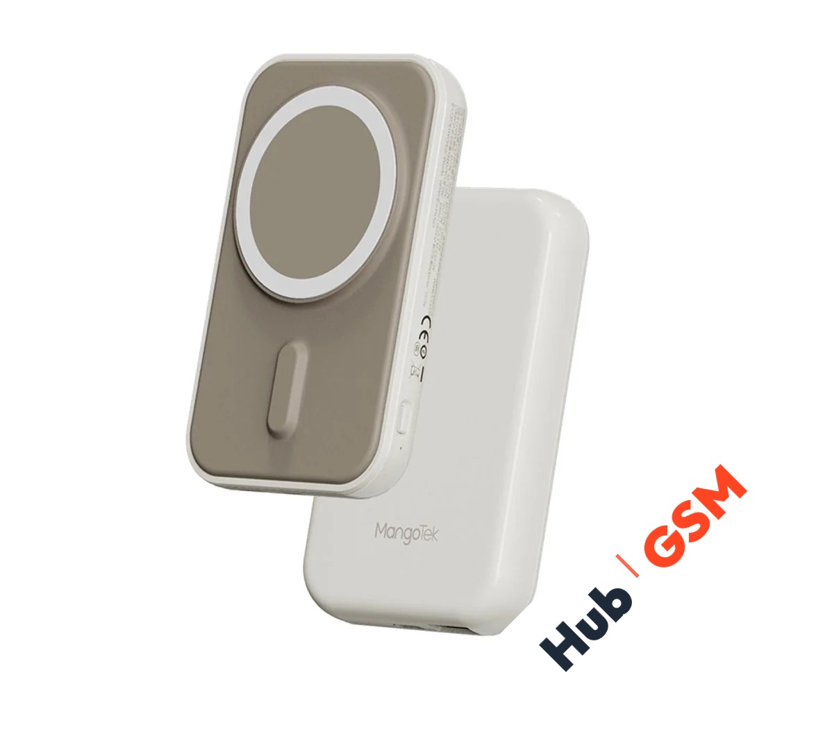 Внешний аккумулятор MangoTek MagSafe MGP03 (10000mAh) (Milk Coffee)