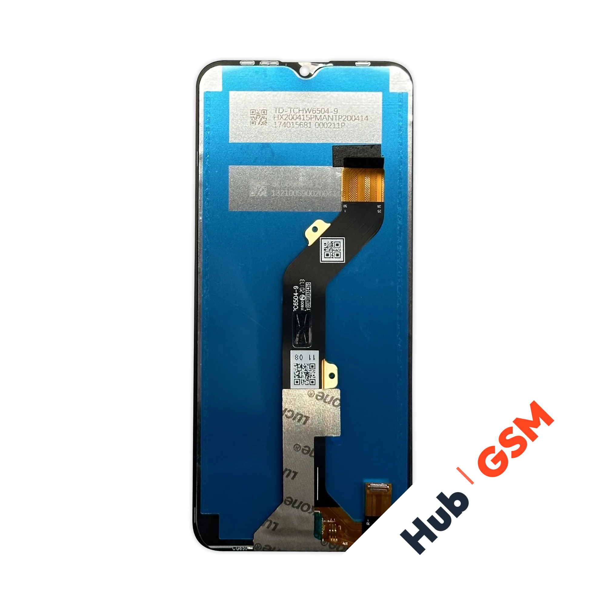 Дисплей Tecno Spark 7 (KF6n) / Infinix Hot 10i (Оригинал) (Черный) Hub GSM