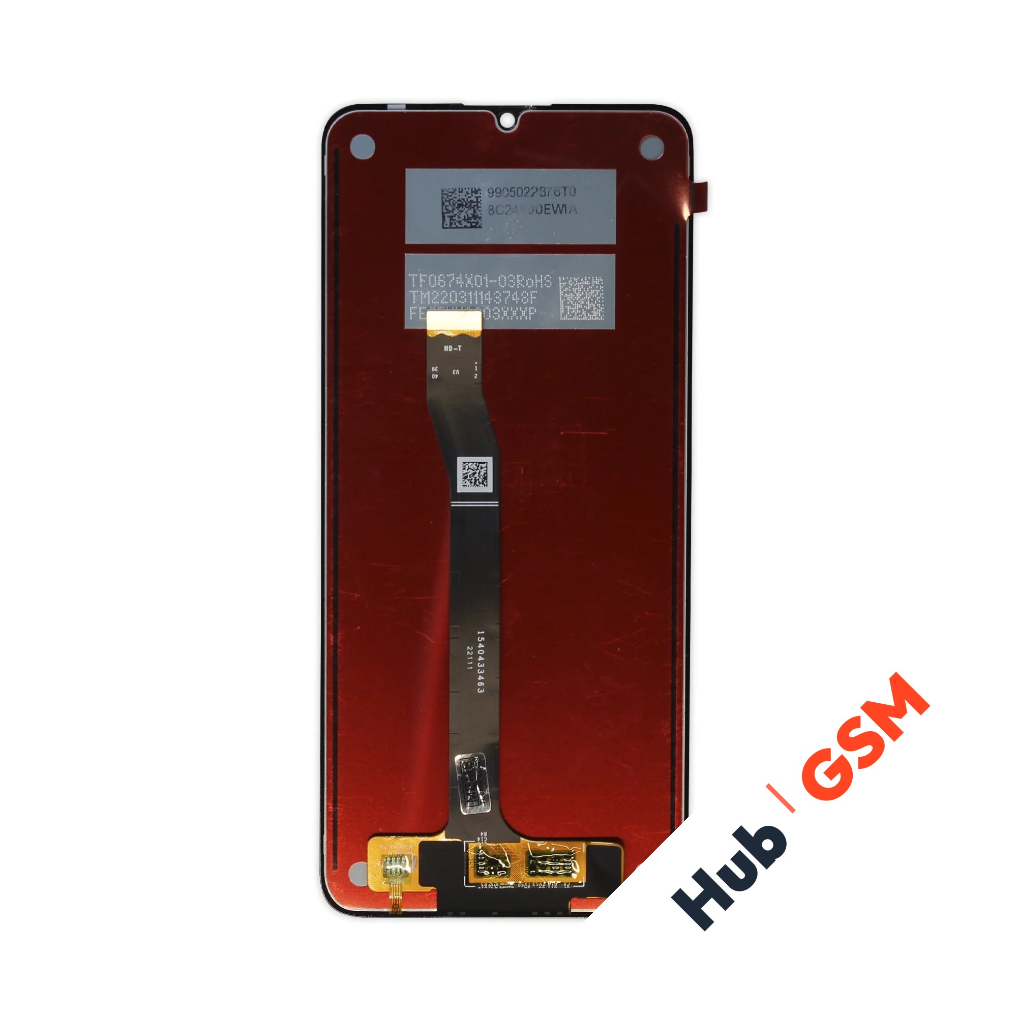 Дисплей Huawei Nova Y70 (MGA-LX9N) / Y70 Plus / Y71 / Enjoy 50 (MGA-LX9N) (Оригинал) (Черный) Hub GSM