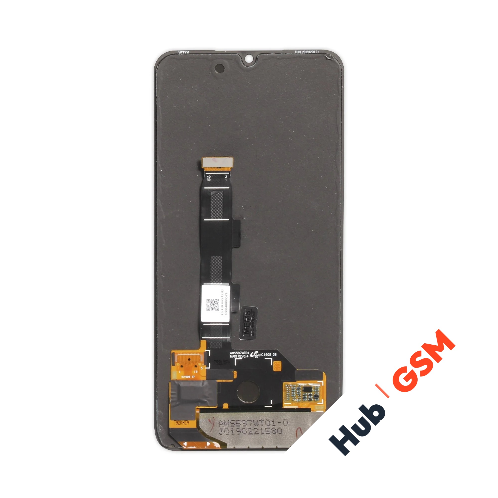 Дисплей Xiaomi Mi 9 SE (M1903F2G)  (Оригинал) (Черный) Hub GSM