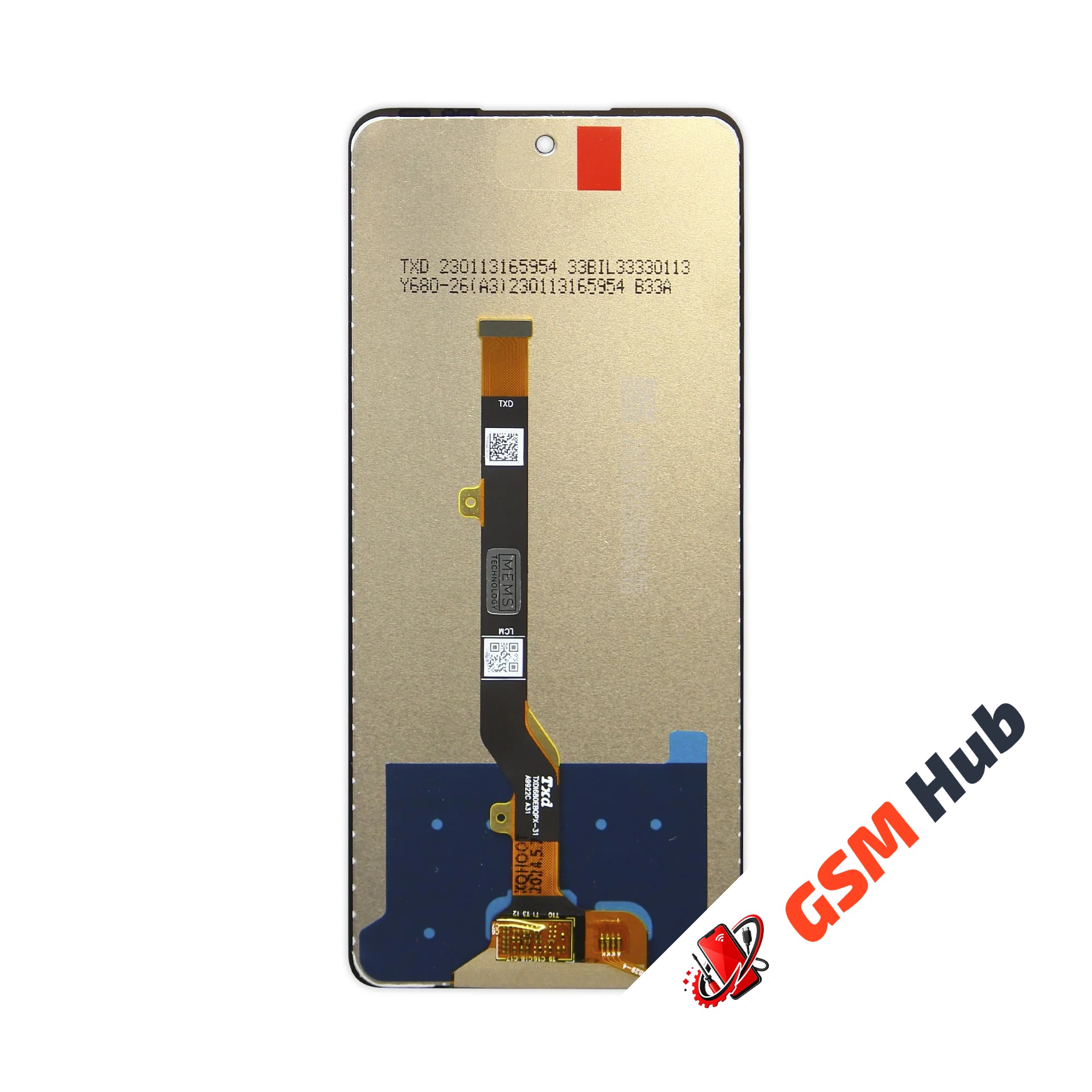 Дисплей Tecno Pova 6 Neo (LI6) (Оригинал) (Черный) KRYON