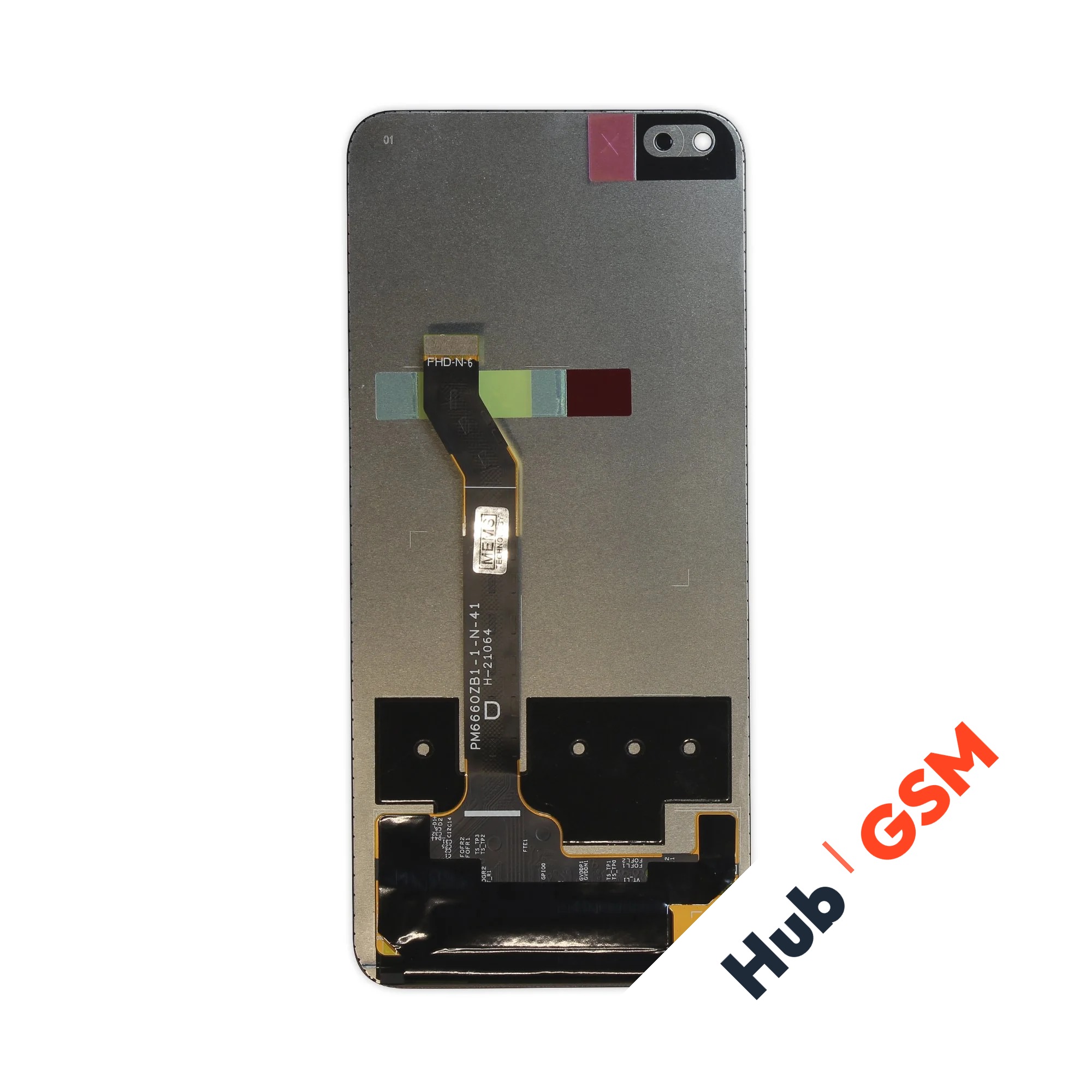 Дисплей Huawei Honor 50 Lite (NTN-LX1) (Оригинал) (В рамке) (Черный) Hub GSM