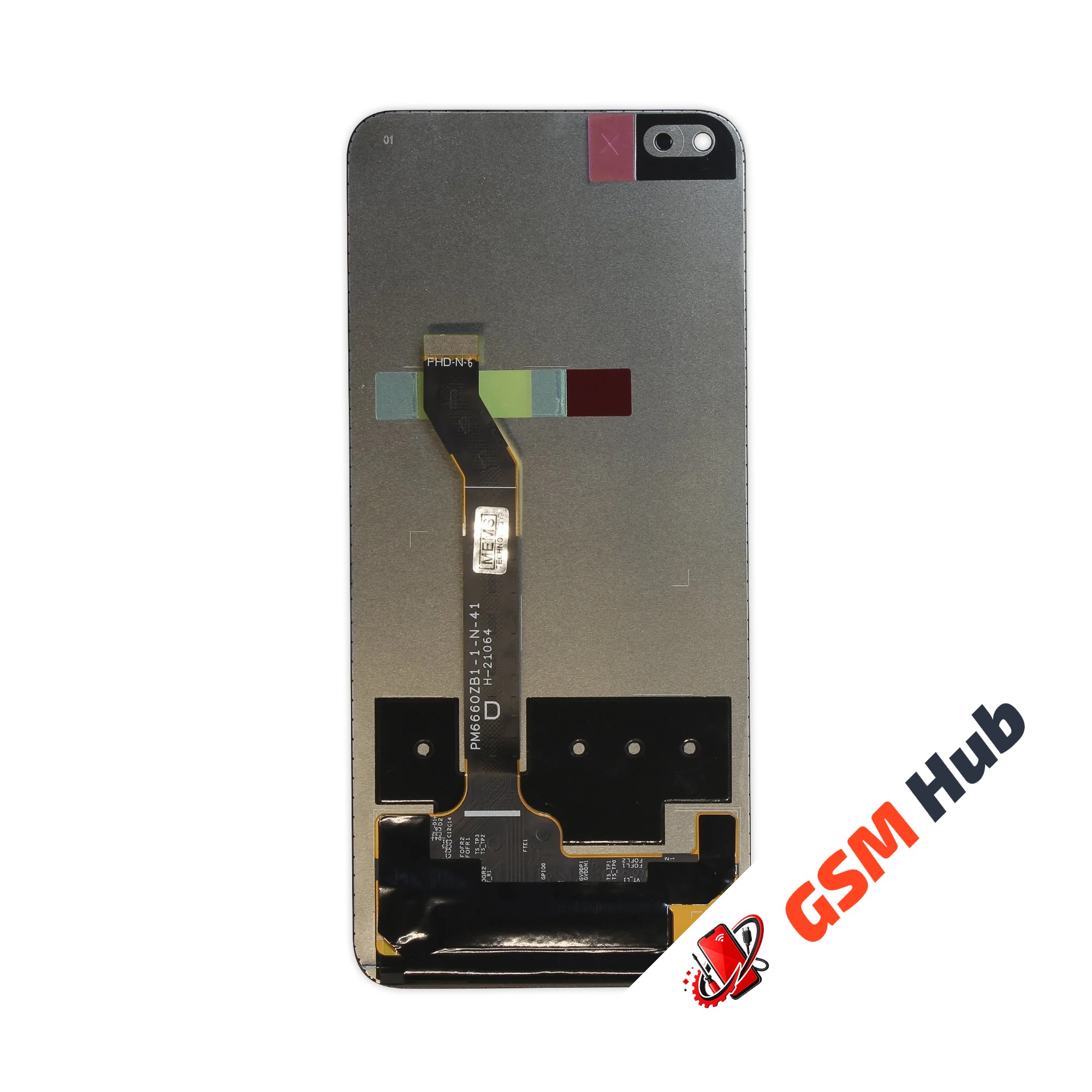 Дисплей Huawei Honor 50 Lite (NTN-LX1) (Оригинал) (В рамке) (Черный) KRYON