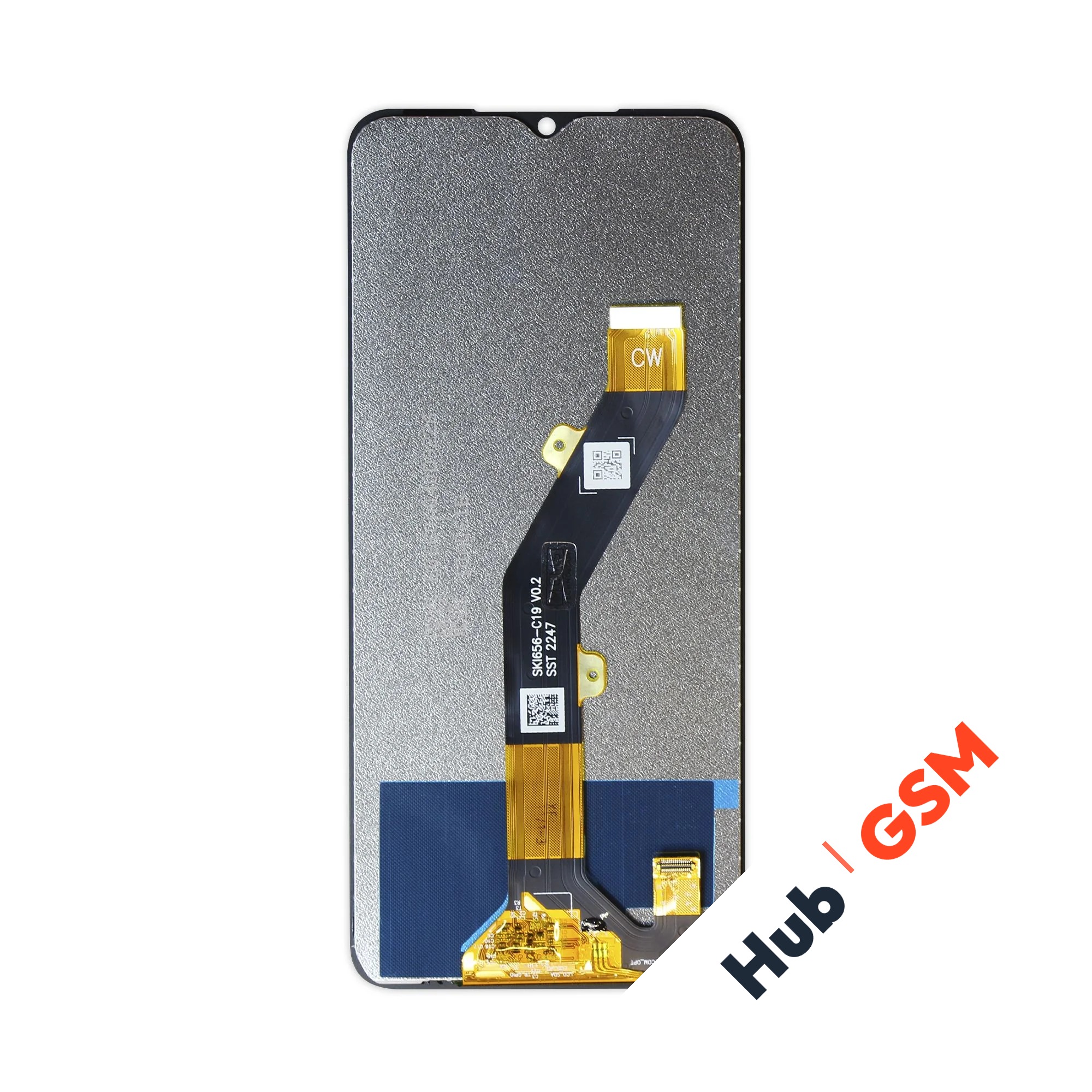 Дисплей Tecno Pop 7 (BF6) / iTel S23 (Оригинал) (Черный) Hub GSM