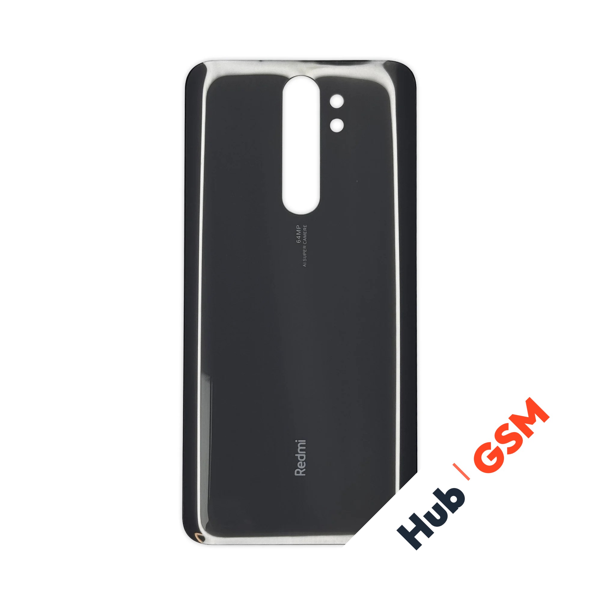 Задняя крышка Xiaomi Redmi Note 8 Pro (M1906G7G) (Черный) Premium
