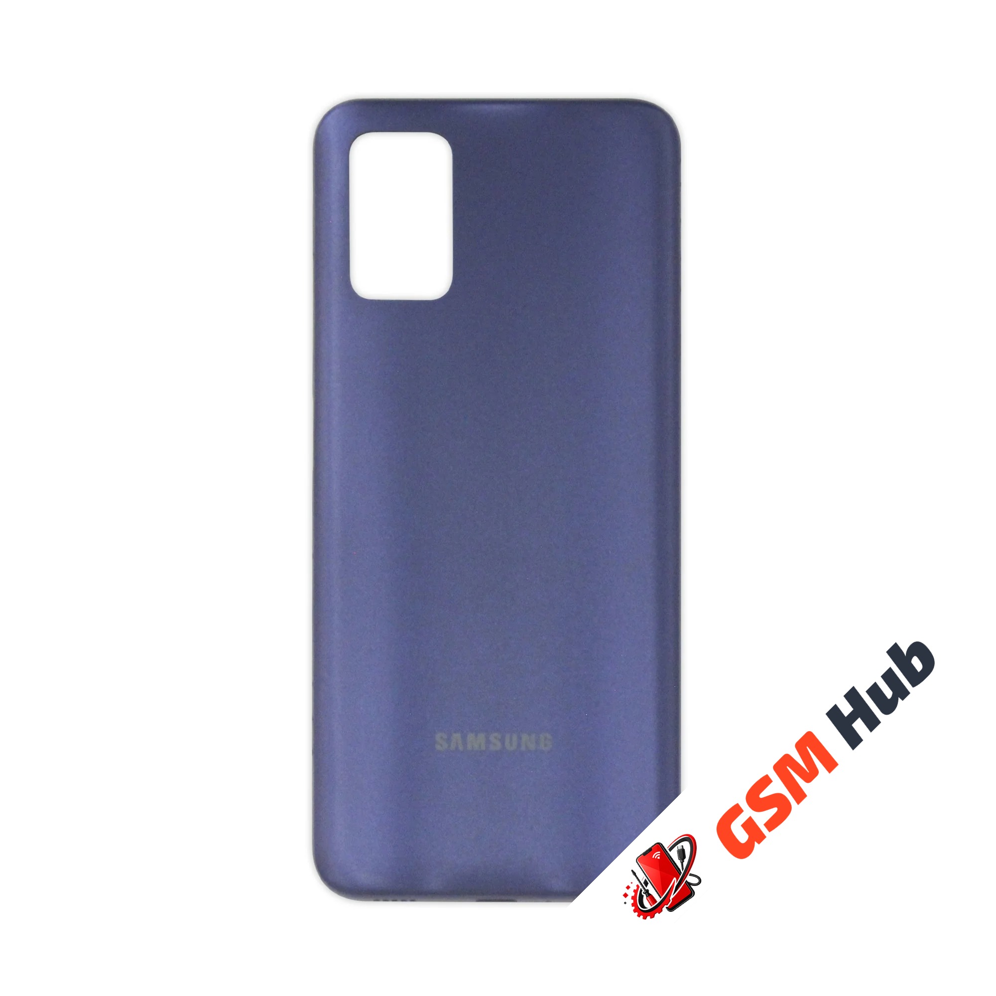 Задняя крышка Samsung Galaxy A03S (А037F) (Синий) Premium
