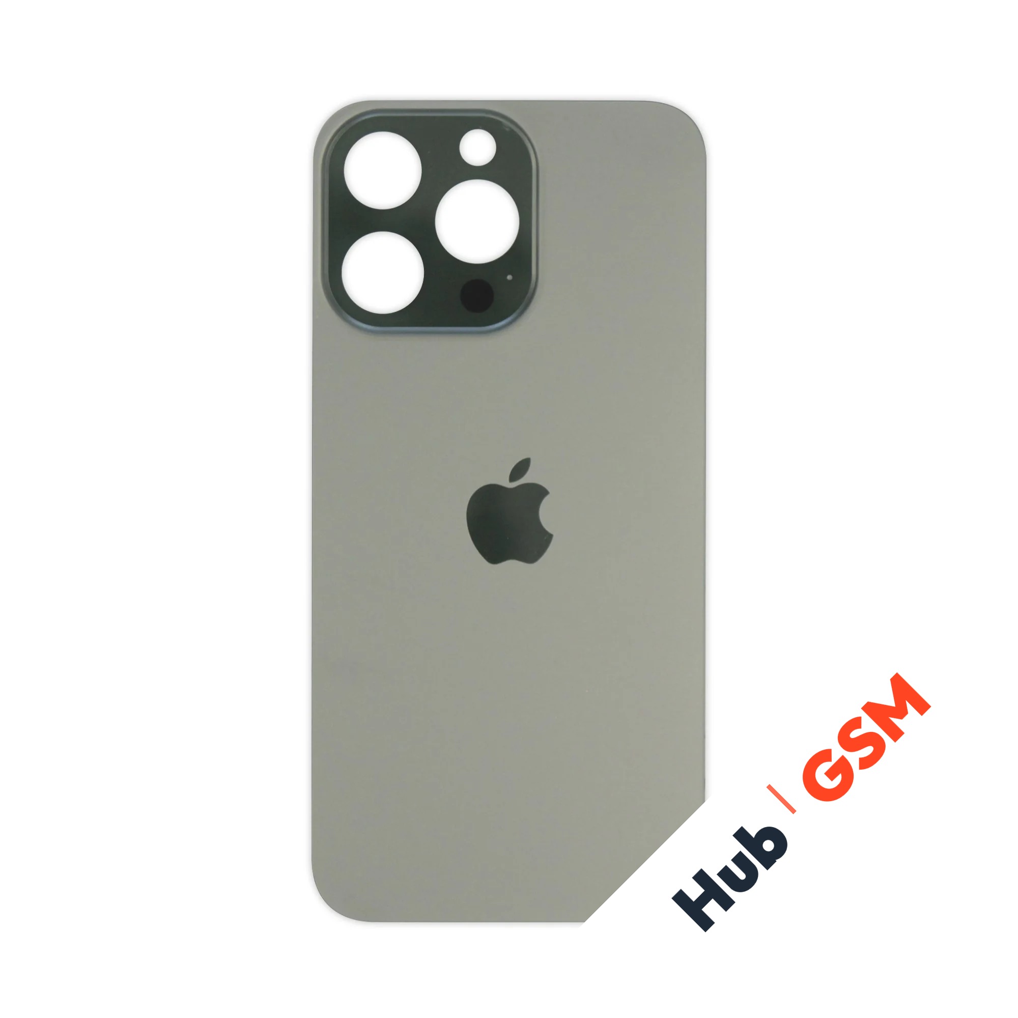 Задняя крышка (стекло) Узкий вырез iPhone 13 Pro (Green)