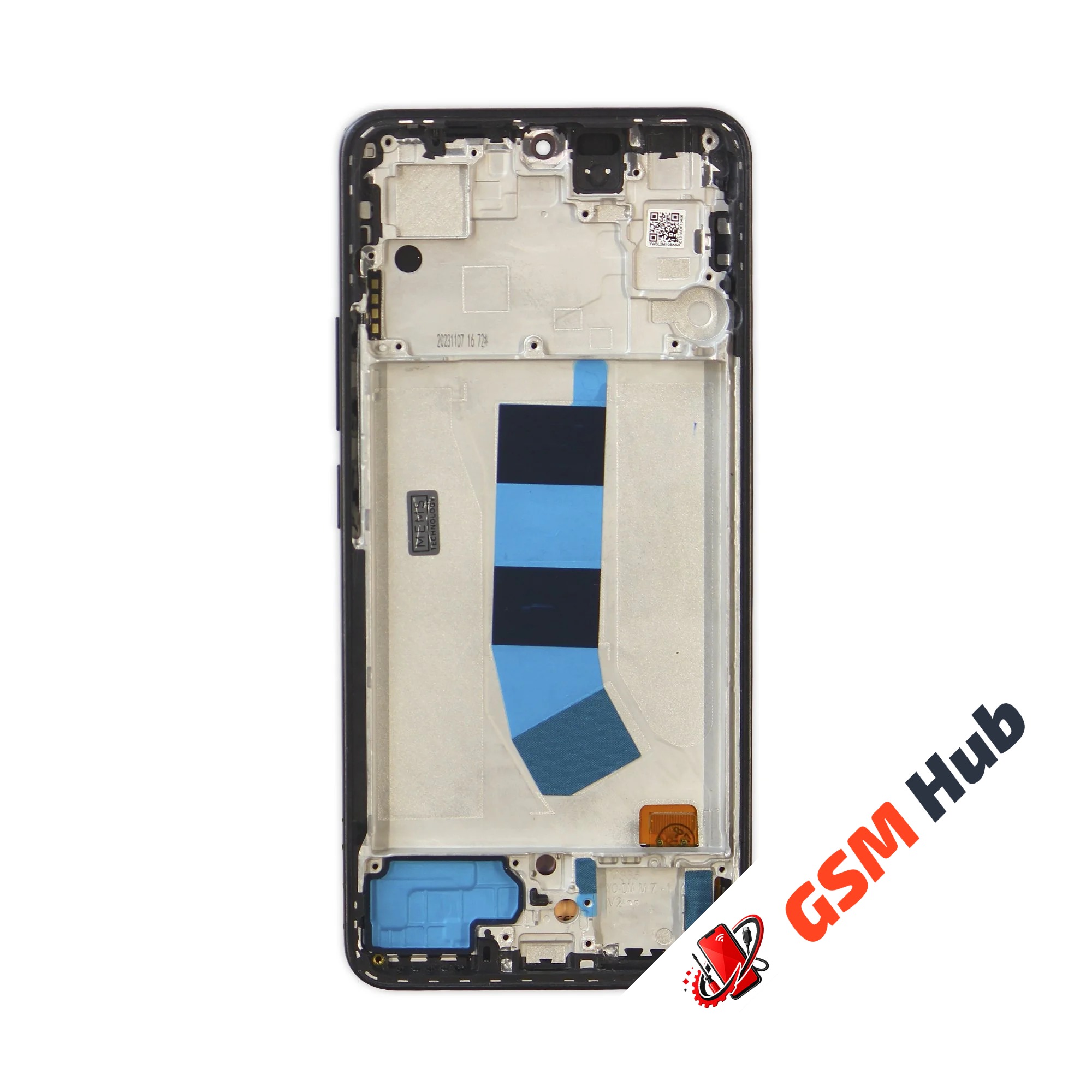 Дисплей Xiaomi Redmi Note 13 4G (23129RAA4G) Premium (OLED) (В рамке) 1:1 (Черный) KRYON