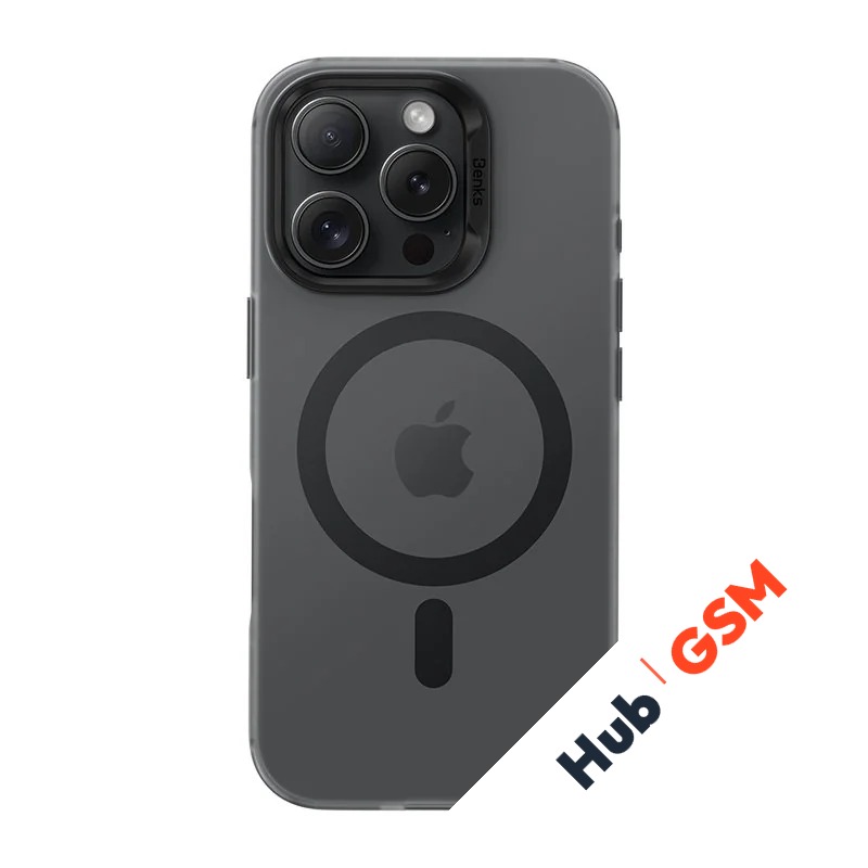 Чехол Benks MagSafe Lucid Armor iPhone 16 (Titanium)