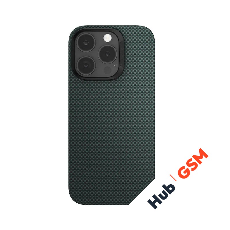 Чехол Benks ArmorTint MagSafe Kevlar iPhone 16 (Green)