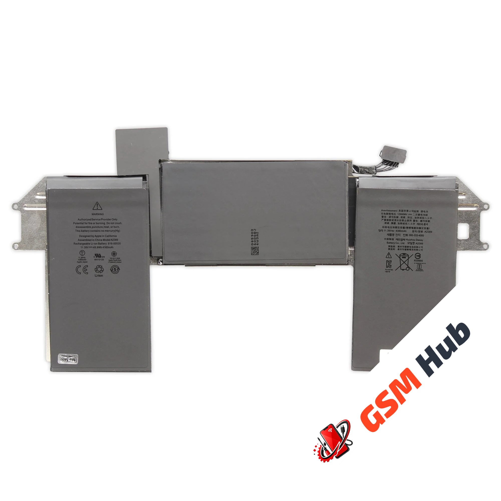 Аккумулятор A2389 MacBook Air 13 Retina M1 A2337 (Late 2020)