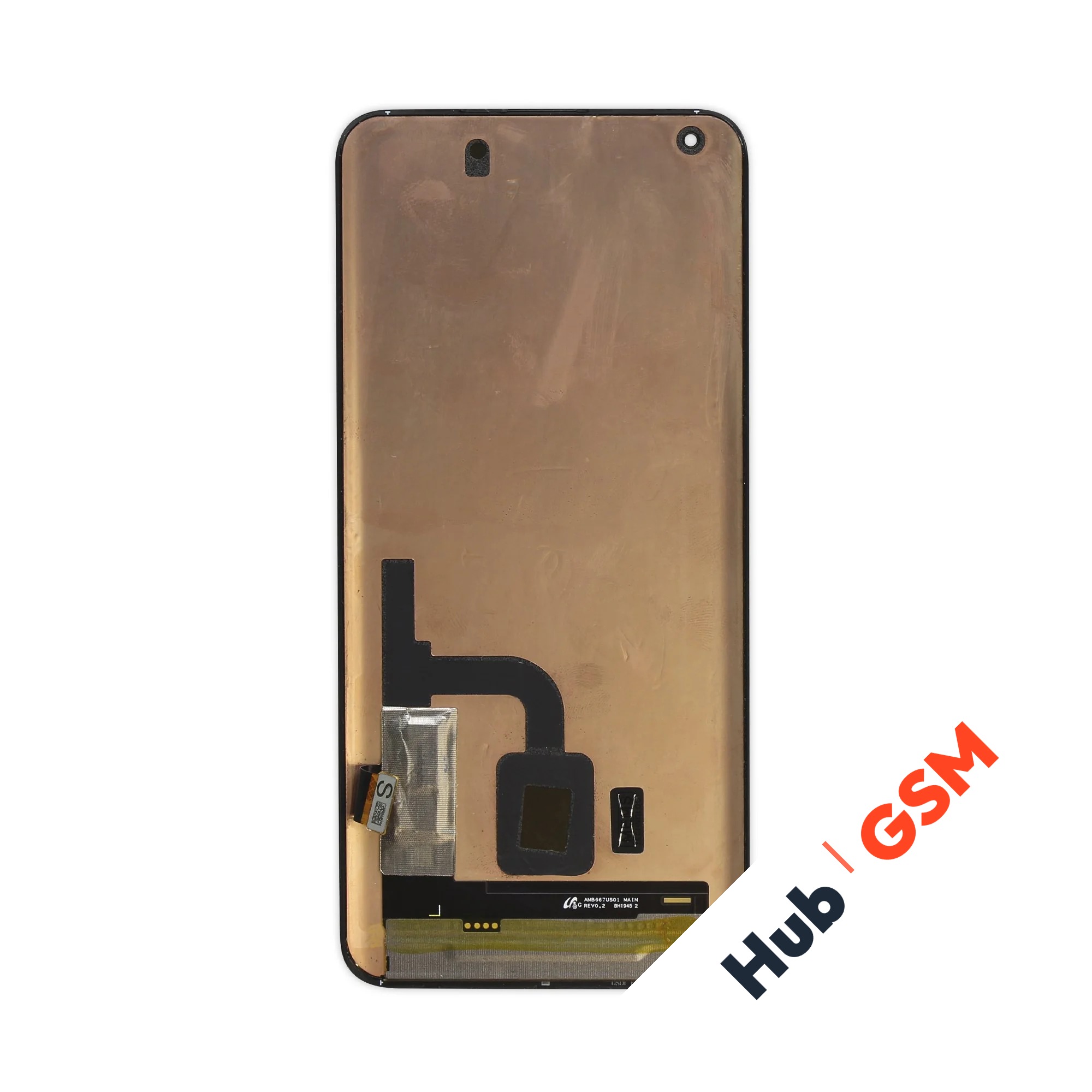 Дисплей Xiaomi Mi 10 (M2001J2G) (rev. S) / Mi 10S / Mi 10 Pro (Оригинал) (Черный) Hub GSM