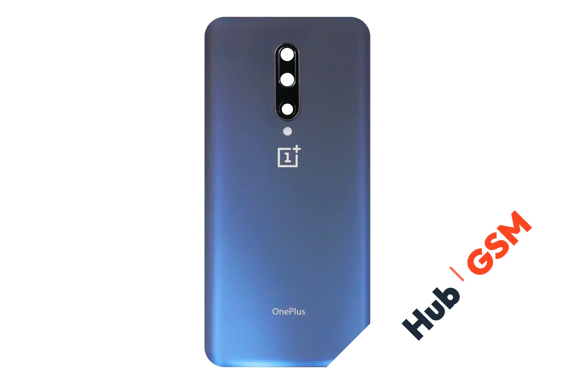 Задняя крышка OnePlus 7 Pro (Синий) (Со стеклом камеры) Premium